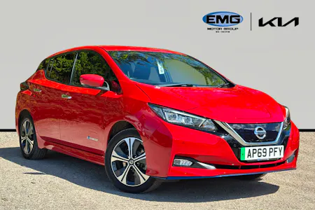 2020 LEAF 62KWH E PLUS TEKNA HATCHBACK 5DR ELECTRIC AUTO ELECTRIC AUTOMATIC 24,370 MILES... photo