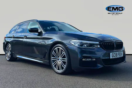 2018 BMW 5 SERIES TOURING 3.0 530D M SPORT TOURING 5DR DIESEL AUTO S S 3.0... photo