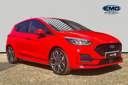 2022 FORD FIESTA 1.0T ECOBOOST MHEV ST LINE X EDITION HATCHBACK 5DR PETROL DCT S... photo